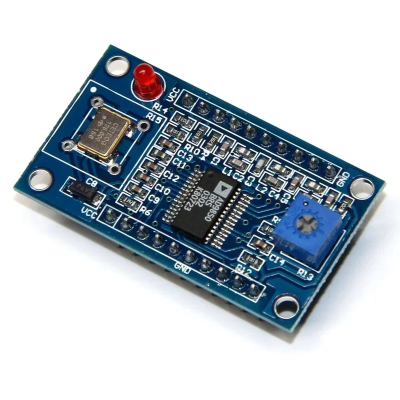 

Модуль генератора сигналов AD9850 DDS 0-40 МГц 2 синусоидальных 2 квадратных генератора DDS фильтр нижних частот 0-40 МГц