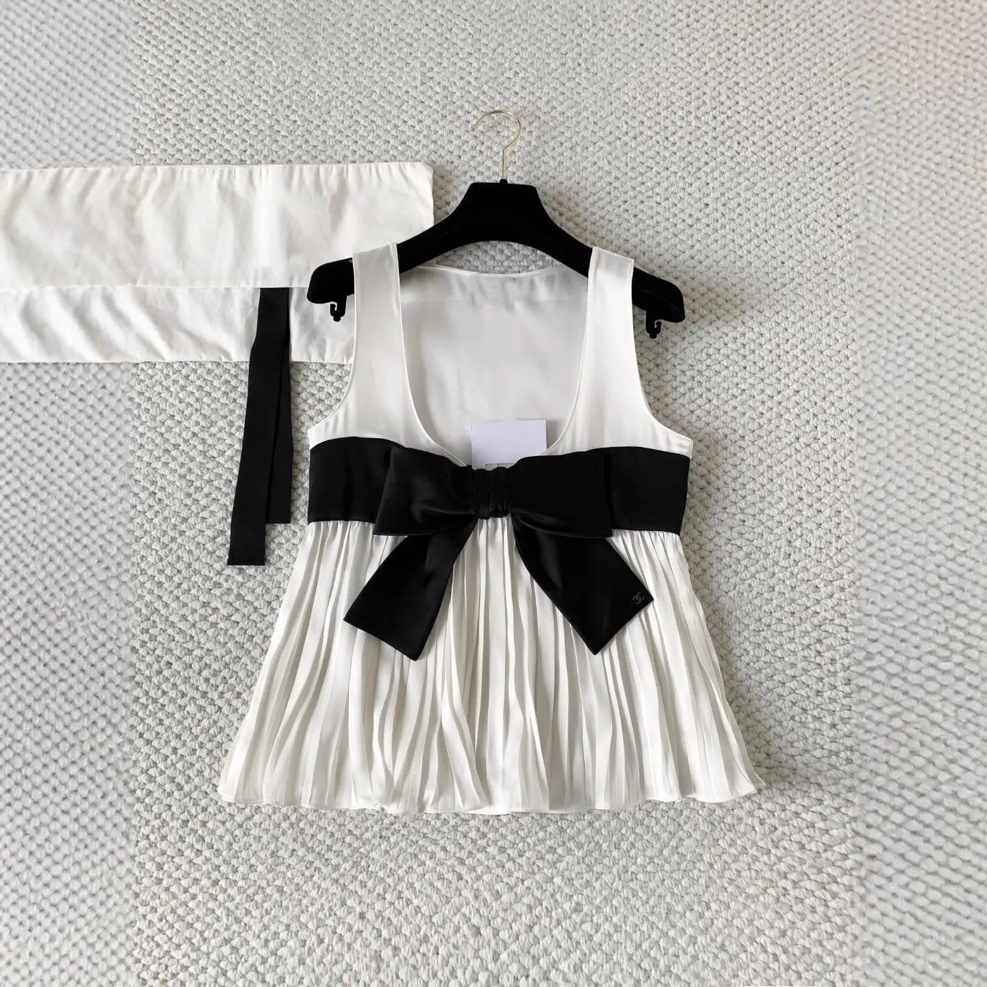 

Новое женское модное элегантное платье-сарафан Sweet Little Splice Tie-Dress в стиле CleanFit для ранней весны