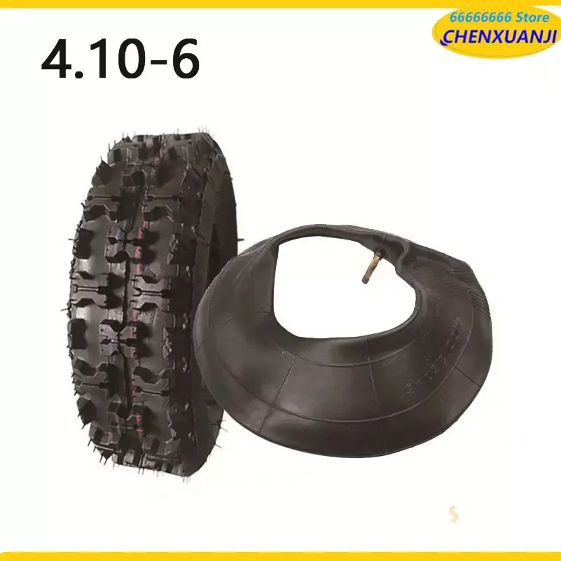 High quality 12inch 4.10-6 Tire Inner Tube Outer Tire Suitable, for Atv Go Kart Mini Quad 47cc 49cc Snow Motorcycle Tire