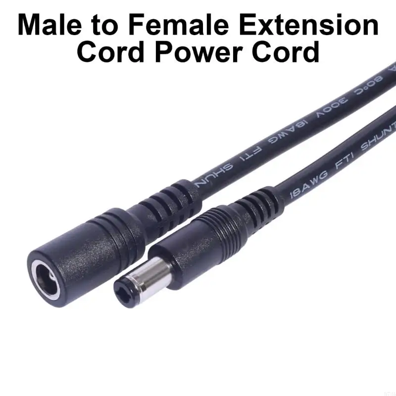 573A DC6.3x3.0mm ذكر إلى أنثى تمديد سلك الطاقة لإمدادات الطاقة للكمبيوتر المحمول