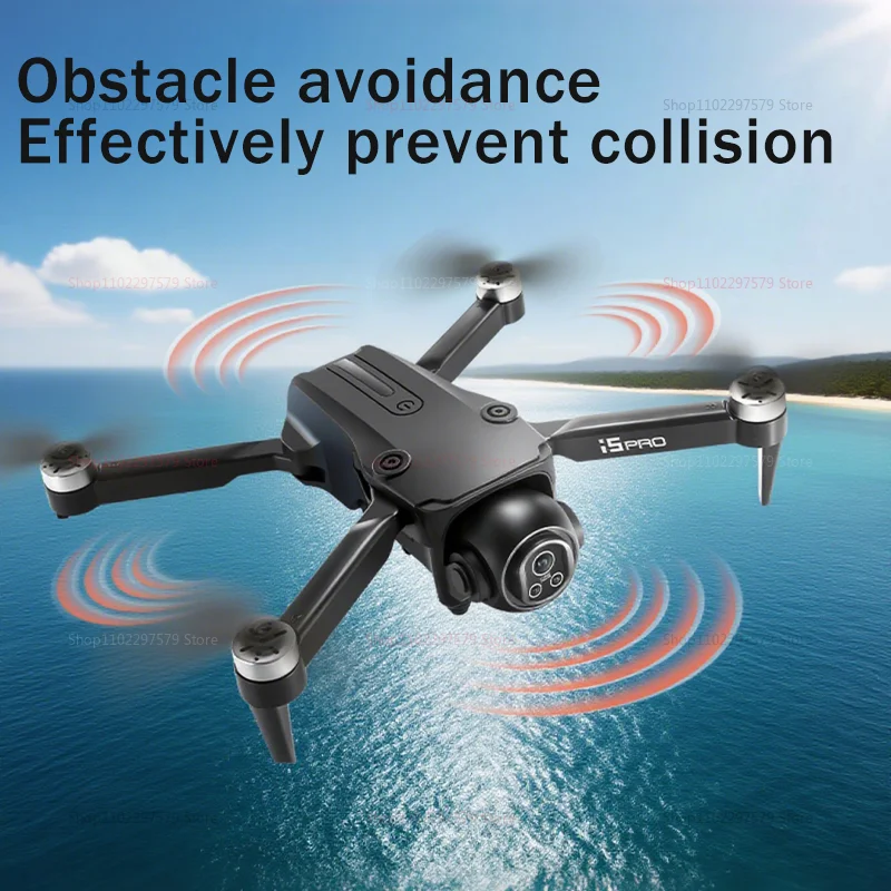 NEW Original i5PRO Drone 8K WIFI GPS Professional HD Aerial Photography Remote Control Aircraft HD Dual Camera Quadcopter Toys