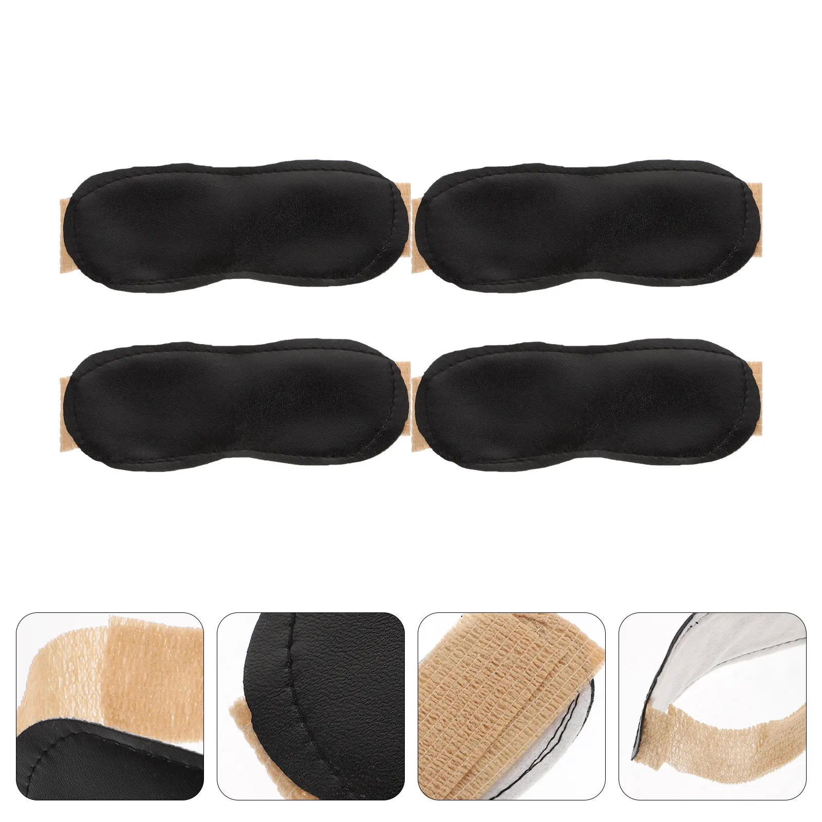 4Pcs Baby Disposable Eye Masks Premium Breathable Light-Blocking Sleeping Eye Cover for Newborns and Infants Comfortable Shading
