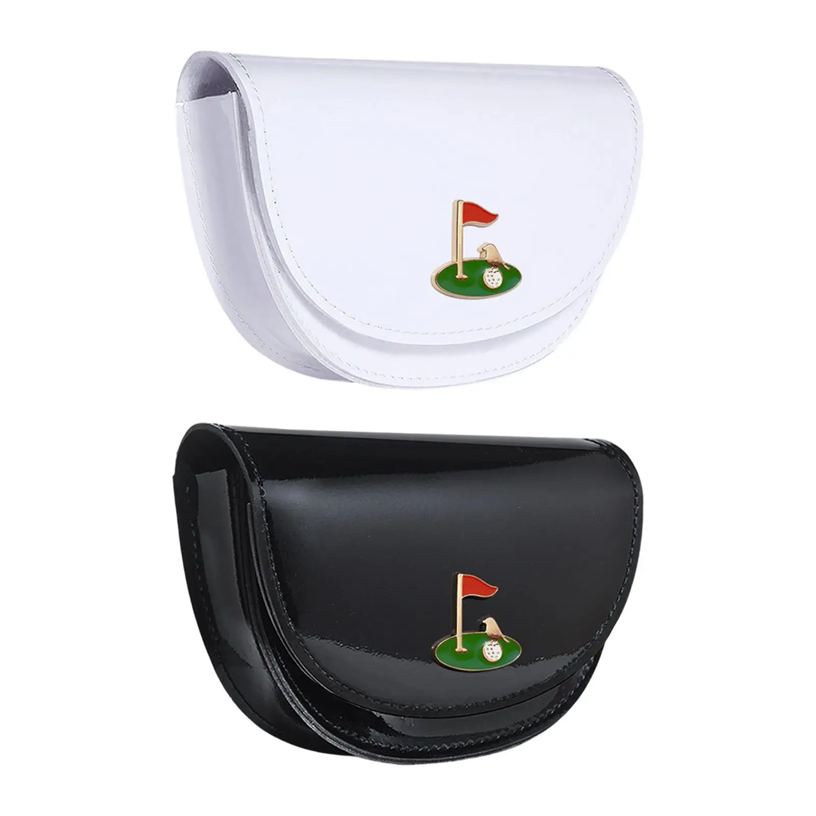 

Golf Rangefinder Case Waist Bag Portable for Men Women, Compact PU Leather Golf Ball Bag Protective Case Rangefinder Carry Bag