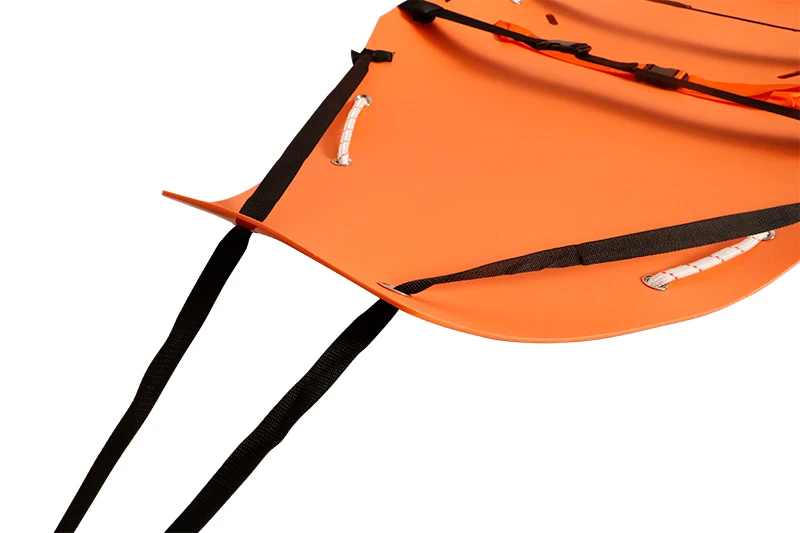 Sumber Daya Manual Gulungan Tandu Penyelamatan Multifungsi Oranye Ringan Portabel untuk Menyelamatkan Nyawa dan Pemadam Kebakaran di Luar Ruangan