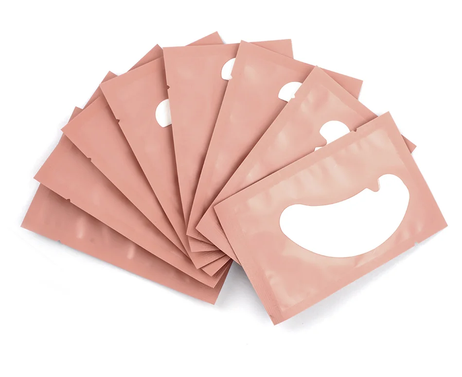 100 Paar Wimpernverlängerungs-Aufkleber Hydrogel-Patches Sanfte und Nicht Reizende Wimpernverlängerungs-Zubehör Patches Make-up-Tool – Detail 9