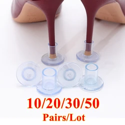 10/20/30/50 Pairs/Lot Heel Protector Stiletto Stopper Covers For Grass Heel Guards Shoe Care Kit For Bride Outdoor Wedding Party
