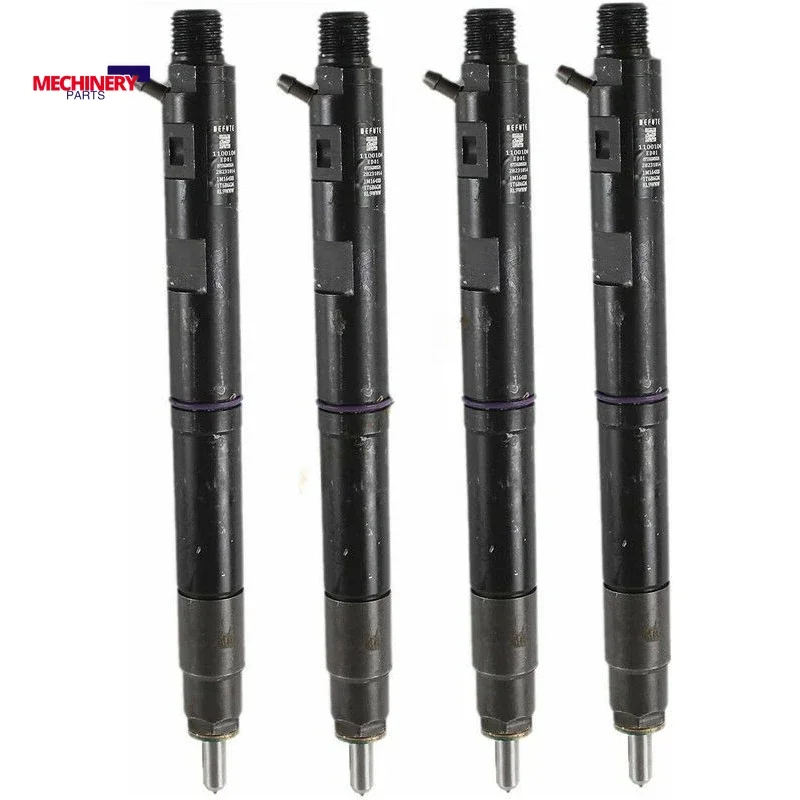 

4PCS 1100100-ED01 Diesel Fuel Injector 28231014 For Delphi Great Wall Hover V200 X200