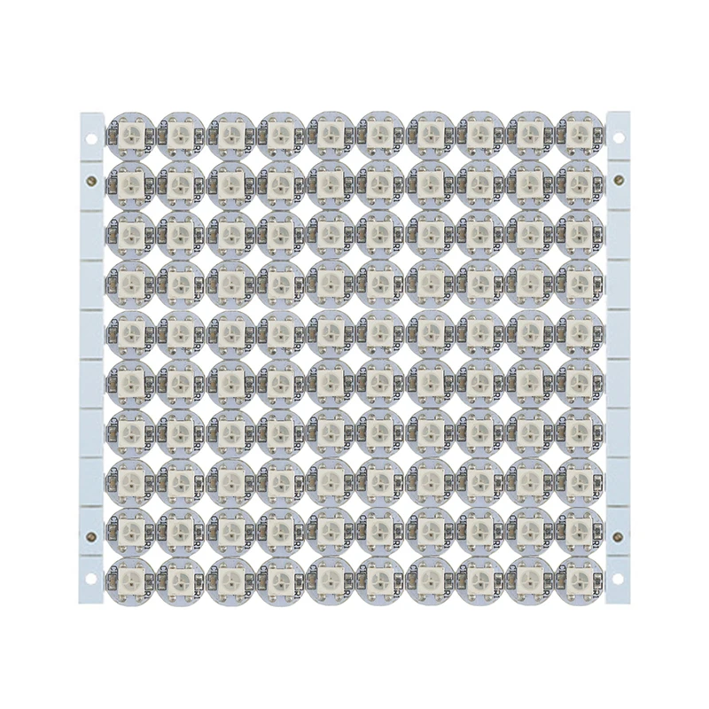 Durchmesser 10 mm Vollfarb-LED-Leuchtenplatine DC 5 V individuell adressierbar WS2812B RGB IC 5050 SMD Pixellampen Perlen 2812B WS2812 2812 – Detail 9