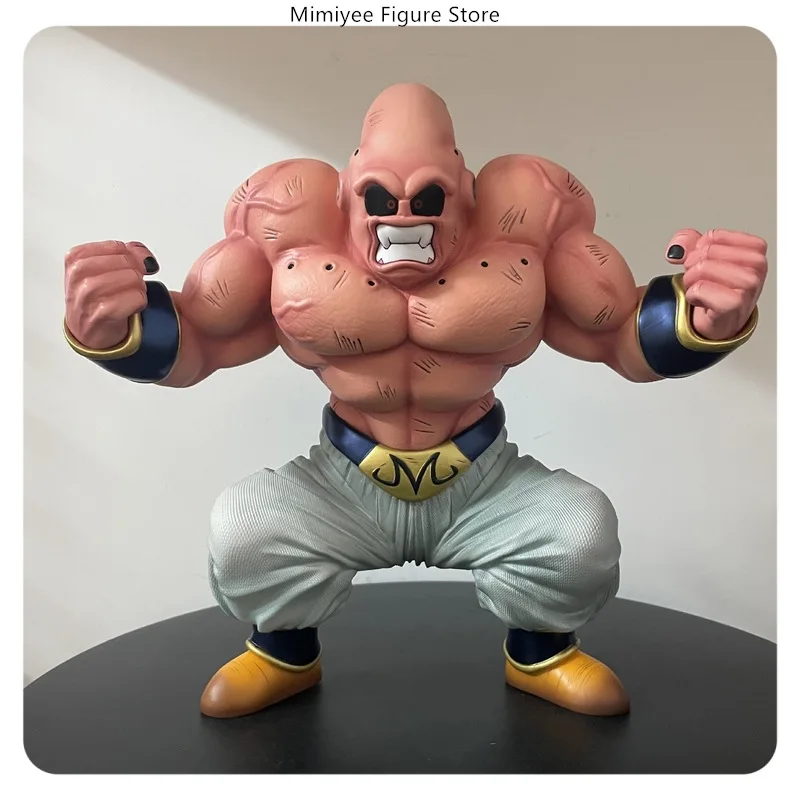 

24 см Dragon Ball Muscle Majin Buu ПВХ аниме фигурка статуя украшение для рабочего стола подарок
