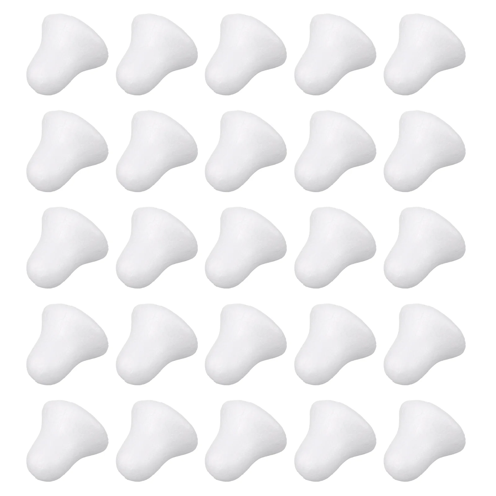 50 Pcs Bubble Bell White Foams Jingle DIY Adornment Mould Mold Craft Decoration Jesus Candy