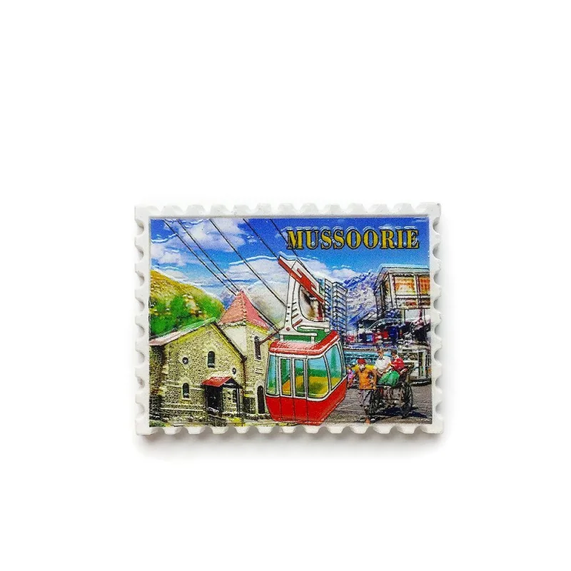 

India North Arunachal Pradesh Unique Stamp Design Travel Souvenir Magnetic Fridge Magnet