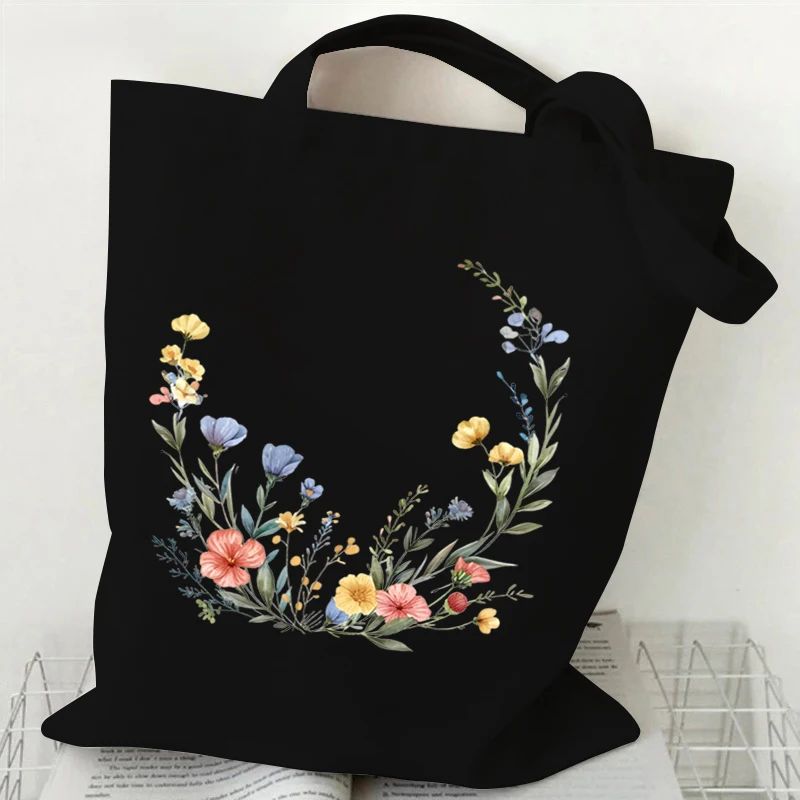 Sac fourre-tout en toile à motif Boho, sacs à main réutilisables pour femmes, sacs à provisions pour gril