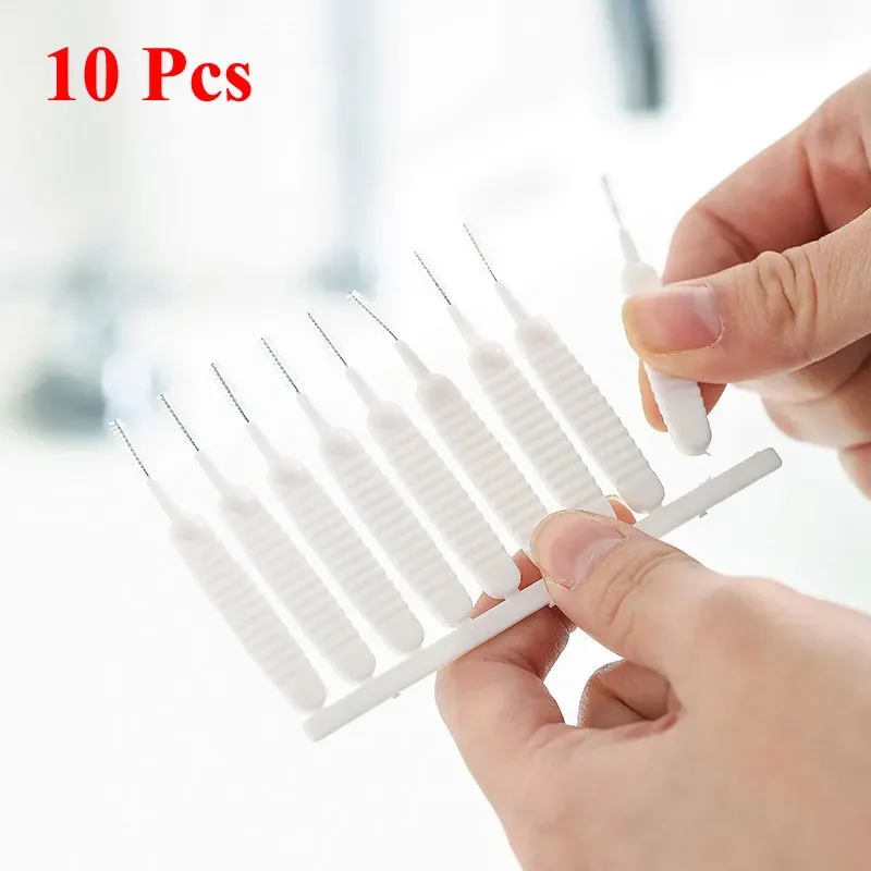 10Pcs bagno doccia soffione spazzola di pulizia lavaggio anti-intasamento piccola spazzola poro Gap spazzola di pulizia per cucina wc telefono foro