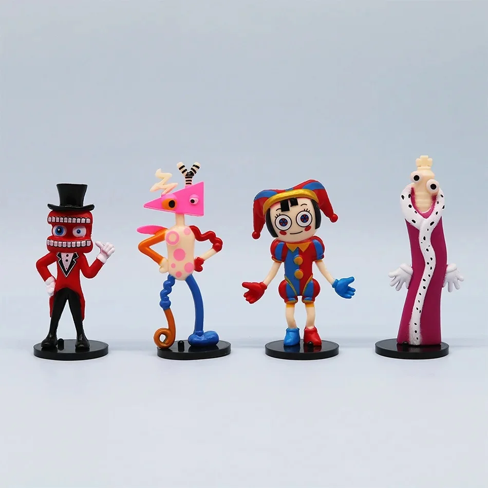2026 8-teiliges Set Erstaunliche Zirkus-Digital-Anime-Figuren Ragatha/Jax/Pomni Actionfiguren Sammlerstück PVC-Modell Puppe Spielzeug Geburtstagsgeschenk – Detail 6