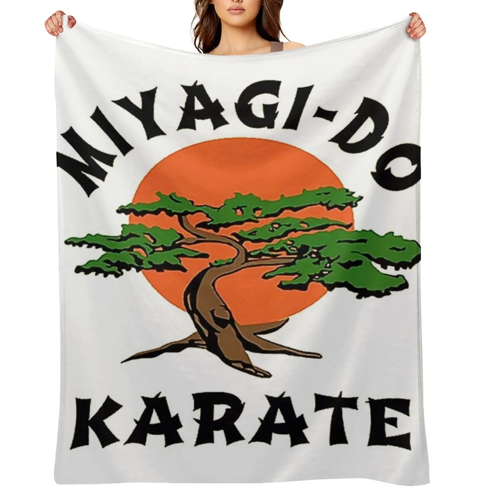 

Miyagi do karate Throw Blanket Blankets For Sofas Bed Fashion Sofas Blankets