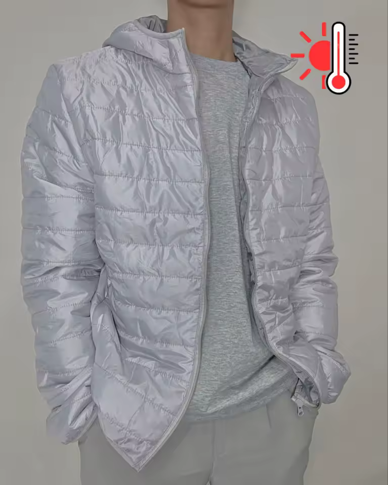 남녀공용 후드 패딩 경량 점퍼