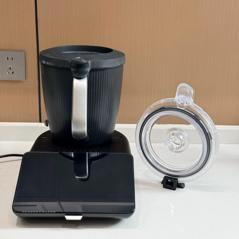 ThermomixTM7 Transparent Sealed Pot Lid with Automatic Sensing Locking Function, Sealing and Anti Overflow