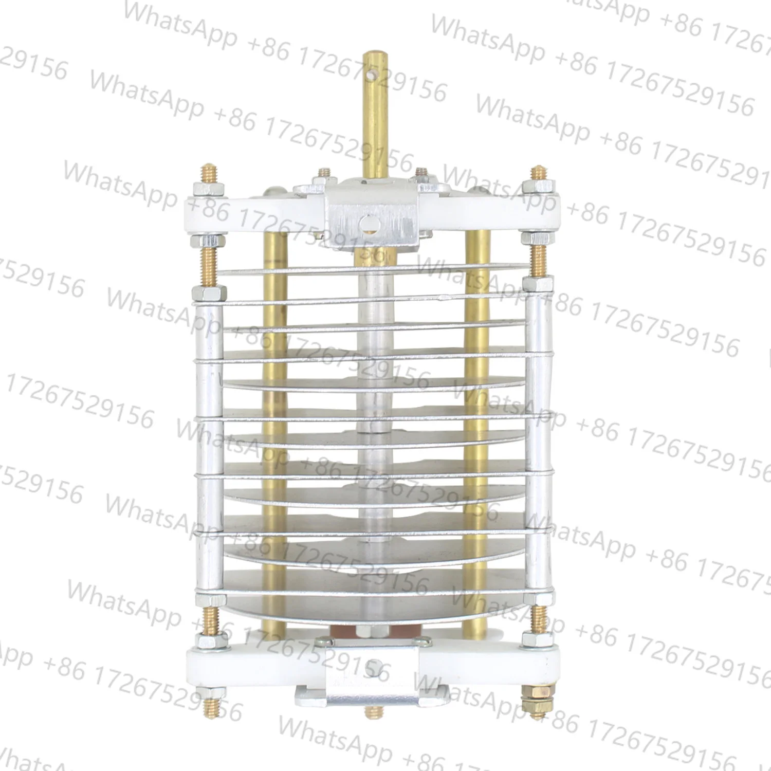 1PC 1.5KW 40P Air capacitor Air Dielectric Variable Capacitor Electrical High current control module high frequency accessories