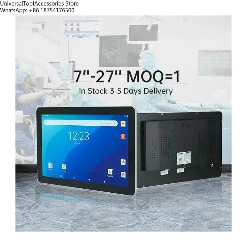 Multitouch  Capacitive All-in-one Touch Screen Panel Pc Touch Industrial Display with Vga Dvi