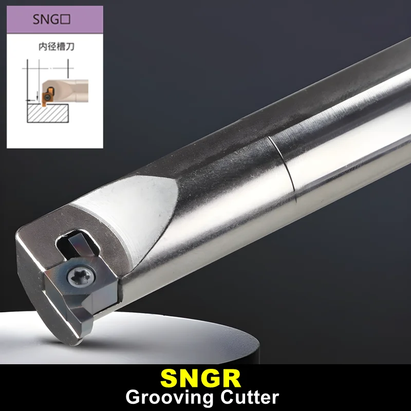 S08K S10K S12M S14N S16Q S20R SNGR07 SNGR08 SNGR09 S20R-SNGR09 Internal Grooving Tool SNGR Lathe Cutter bar CNC Holder