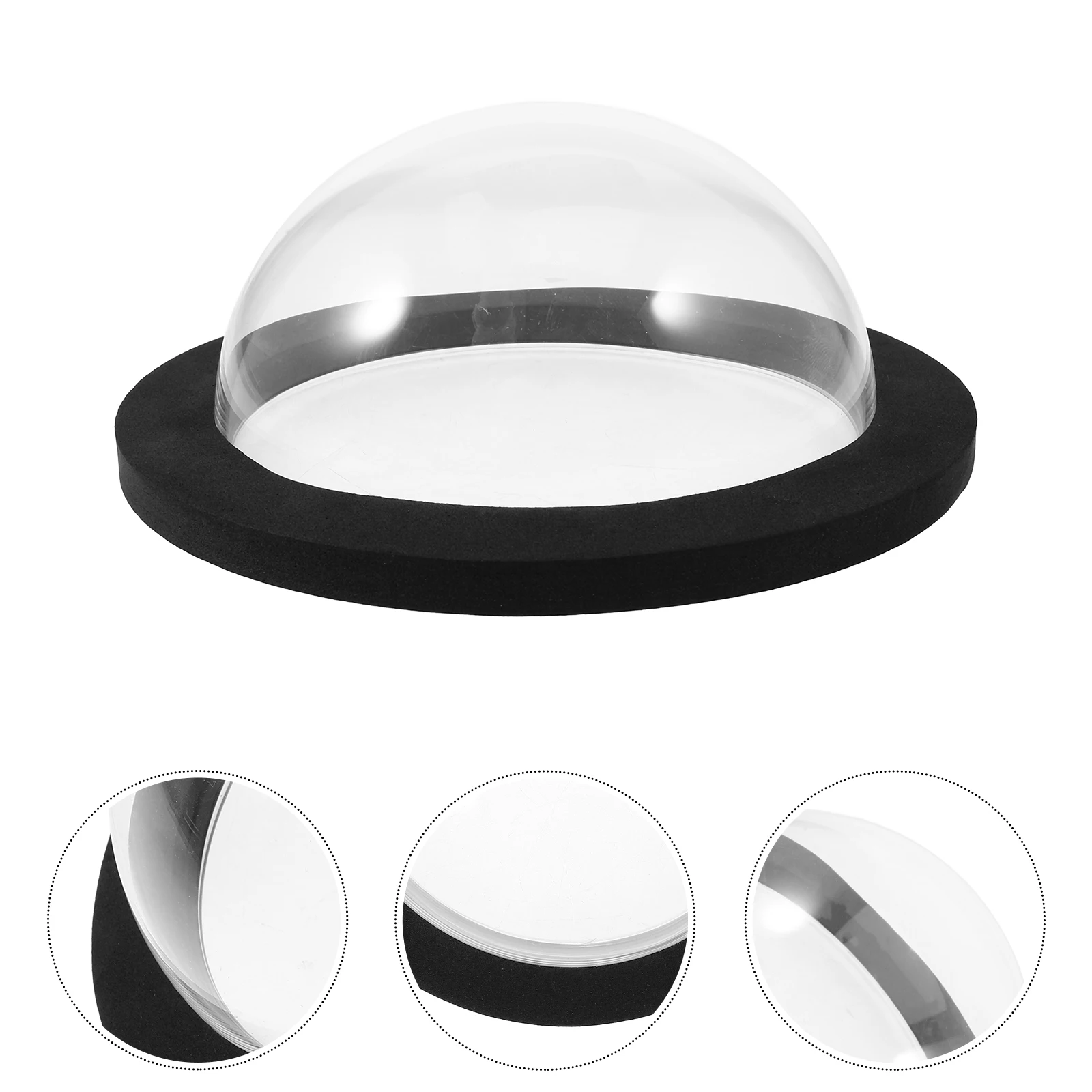 

Pond Floating Cover Clear Acrylic Dome for Fish Observation Garden Outdoor Decor Display Transparent Plastic Foam Pond Fish Dome