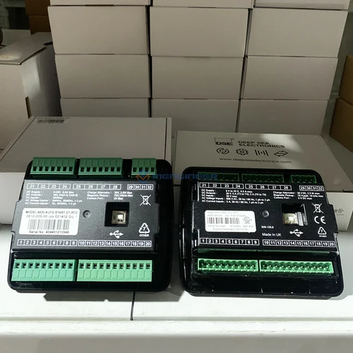 Imagen 2 del producto Controlador de grupo electrógeno diésel Original de aguas profundas DSE4520 MKII, piezas de grupo electrógeno de entrega rápida, módulo de Control de fallos de red automática DSE4520