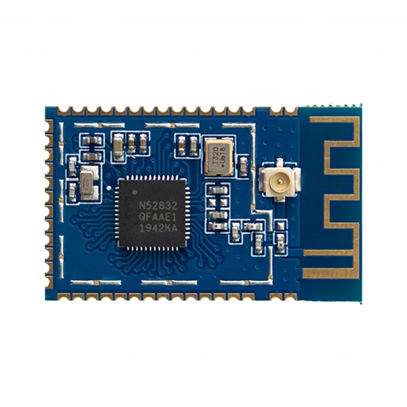 2.4Ghz NRF52832 4.2&5.0 Wireless Transparent Transmission Low-Power Nordoc Bluetooth Module