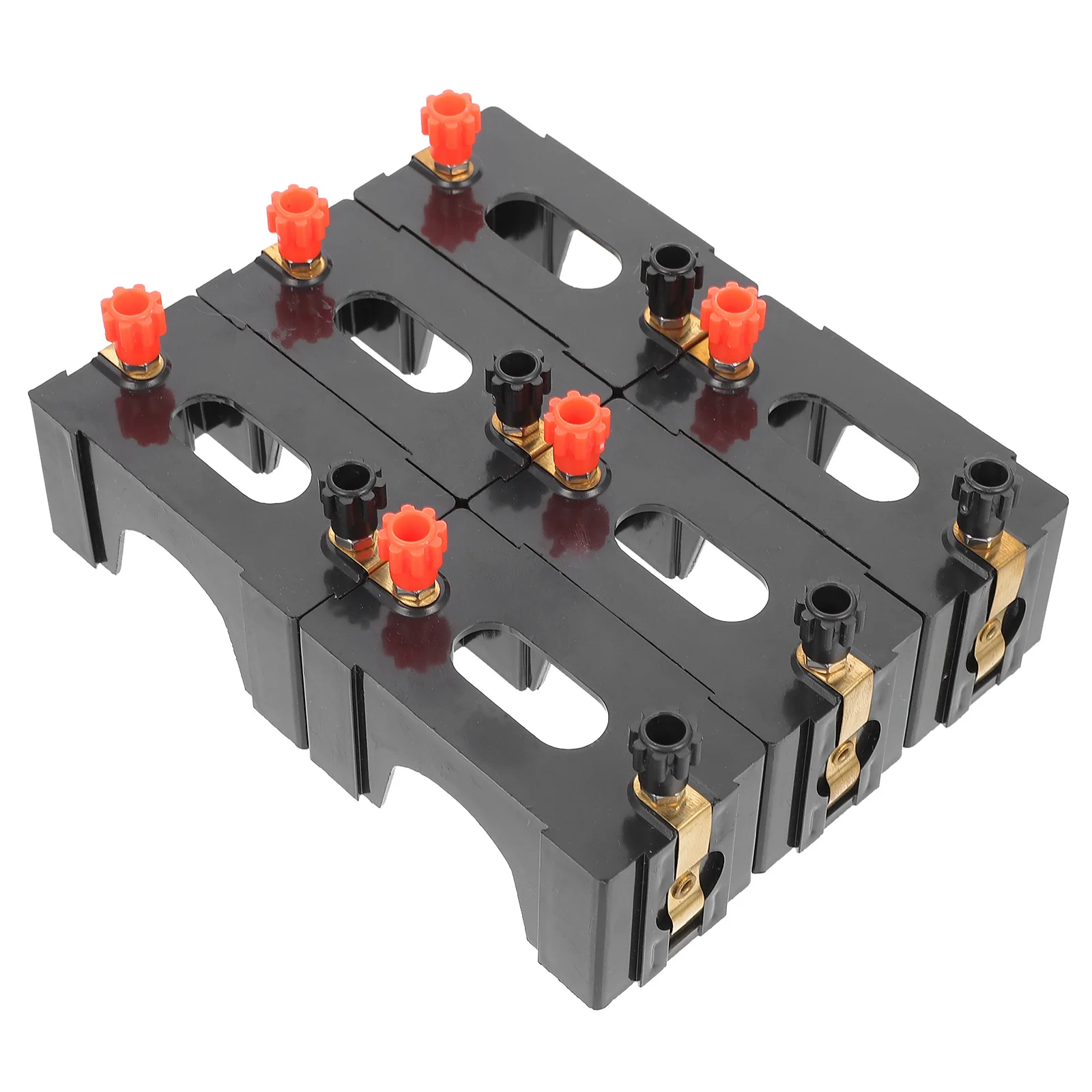 6Pcs Holder Electricity Principles Teaching Aid School Physics Demonstration Safe Stable Electronic Base