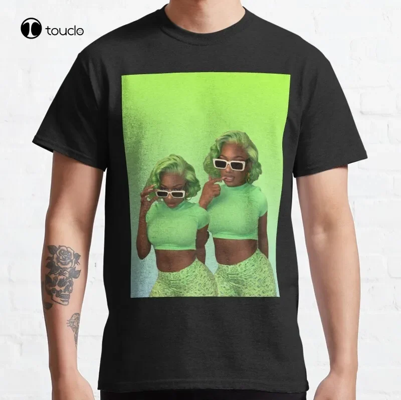 Megan Thee Stallion Classic Meg Thee Stallion T-Shirt Cotton Tee Shirt Unisex Fashion Tshirt Summer Women Shirts Xs-5Xl