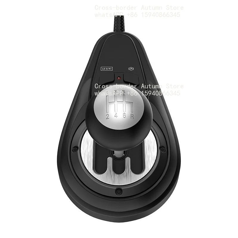 Game steering wheel gearbox computer racing game emulator sequence manual gear lever