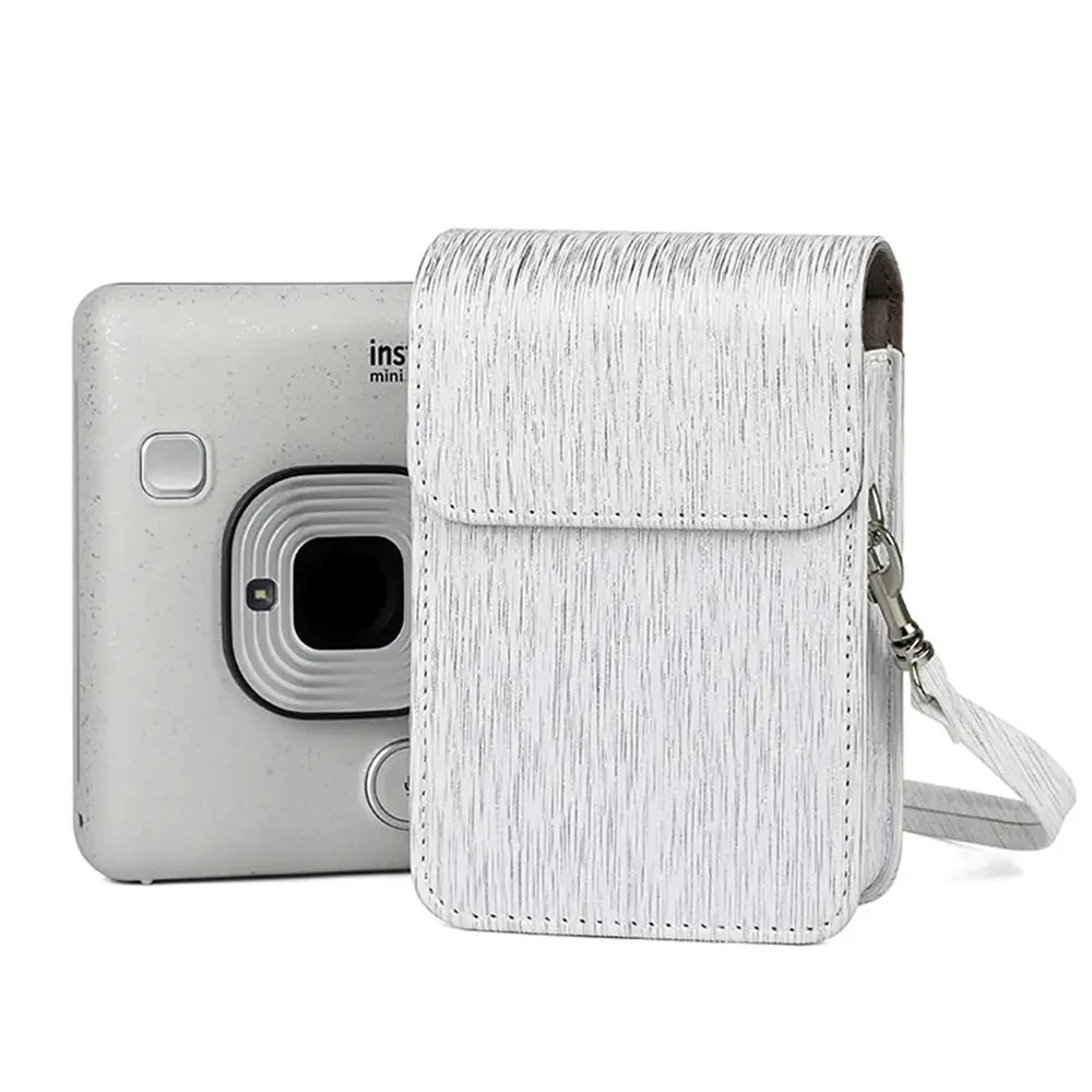 For Fujifilm Instax mini Liplay Camera Accessory Artist Oil Paint PU Leather Instant Shoulder Bag Protector Cover Case Pouch