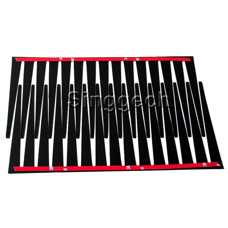 LENTAI dla BMW e46 e39 e90 e60 e36 f30 f10 Volkswagen polo golf 4 Fiat 500 punto 1 para 3D reflektor samochodowy sztuczna rzęsa naklejki — zdjęcie 5