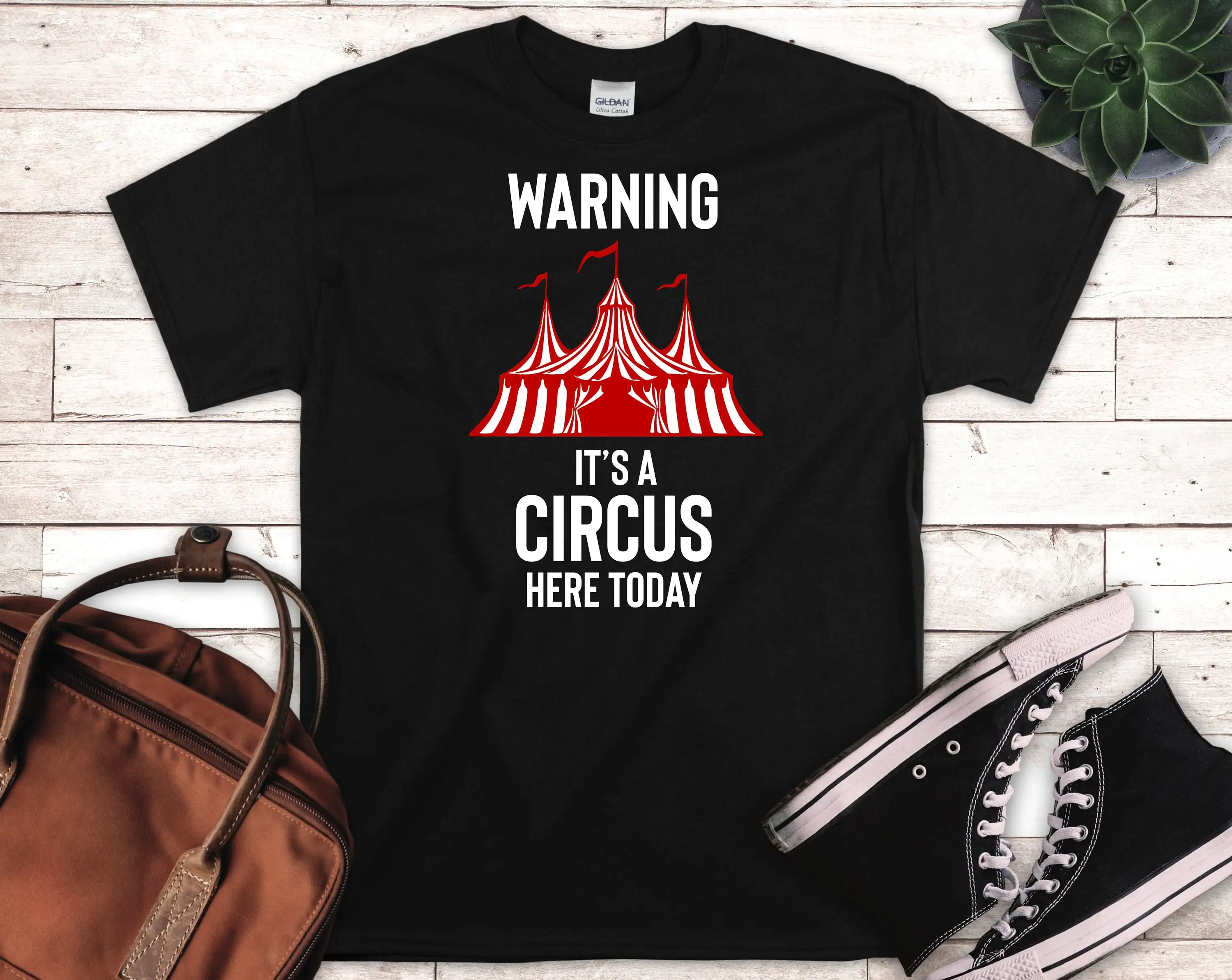 Camiseta de advertencia de "is A Circus Here Today" para niños, disfraz de Mono para el personal, amante del carnaval, payaso, Ringmaster Tamer, Taming, fiesta S