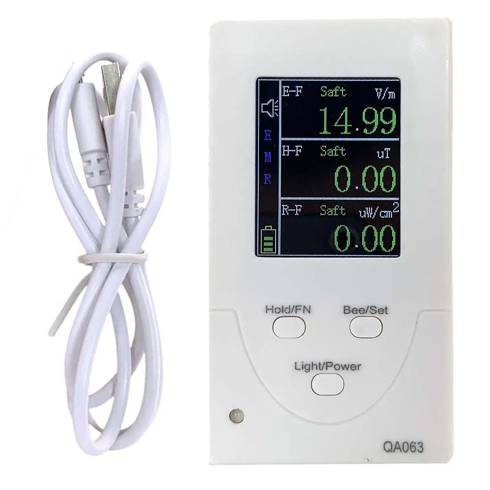 

Advanced Nuclear Radiation Measuring Device with USB Rechargeable Battery and Multi Alarm System for User Safety