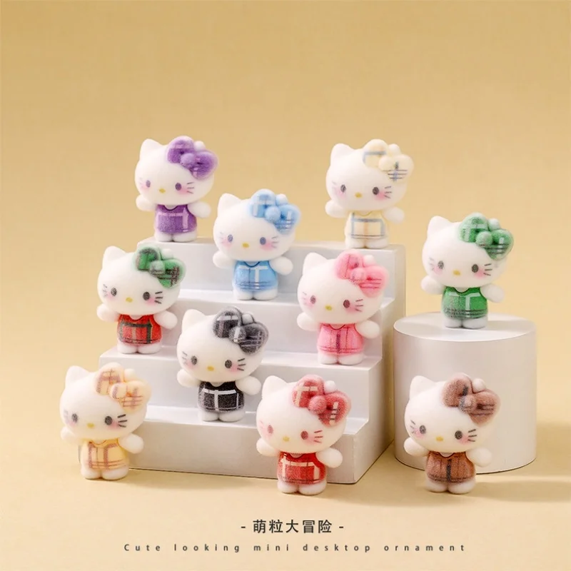 

Новая мультяшная плюшевая игрушка КТ, милая модная игрушка, слепая коробка, небольшое украшение для рабочего стола для гостиной, слепая сумка в подарок