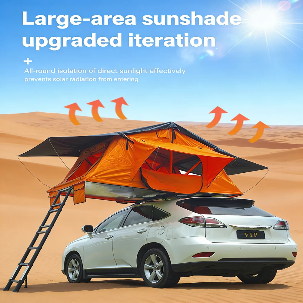 WP6011 Four-season Waterproof Windproof UV-resistant Folding Camping Tent PVC Mesh Shell 420D Oxford Fabric 1.3M for Outdoor Use