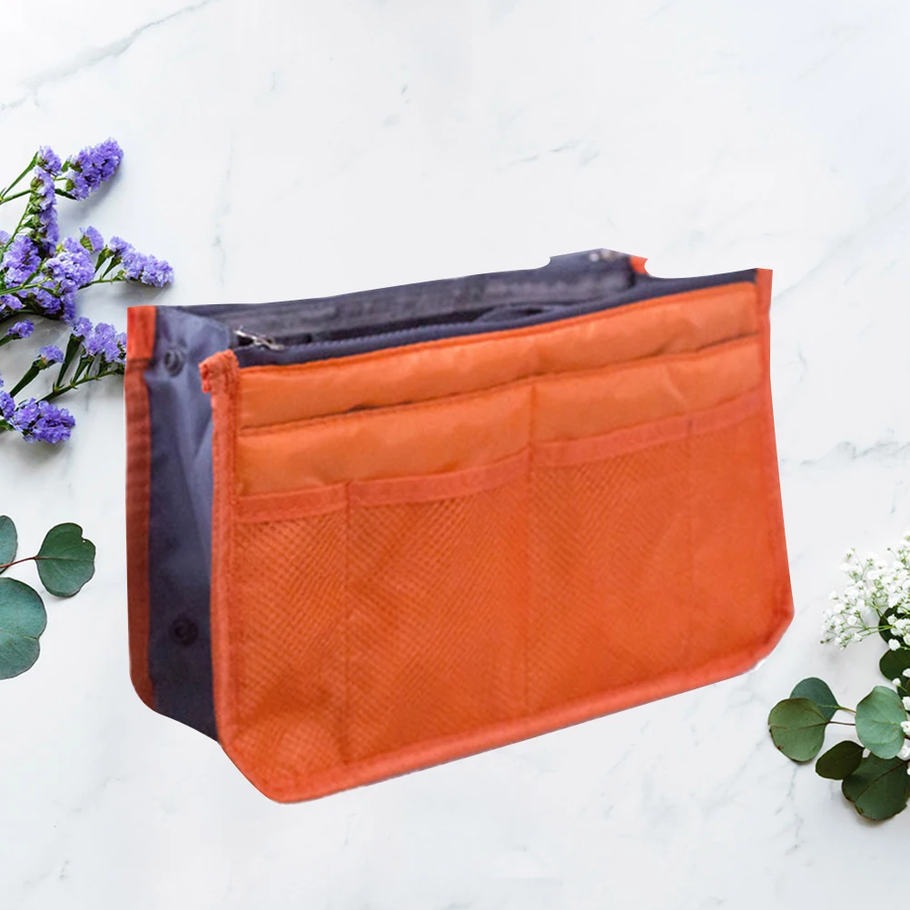 

Double Zipper Portable Lightweight Compact ganizer Waterproof Travel Business Sundries Bag Trip Home Use Storage