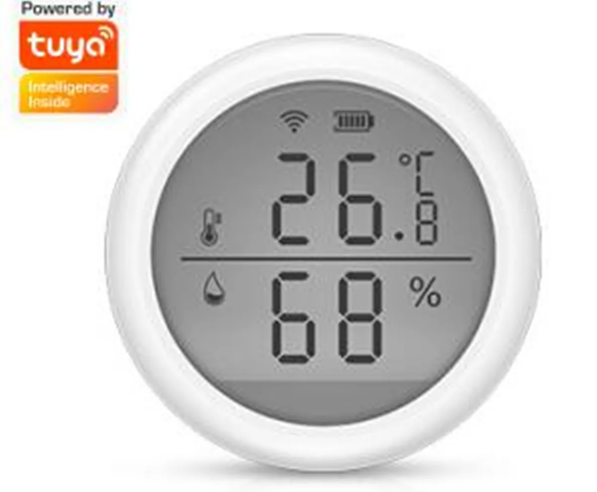 

Tuya Smart WIFI Temperature&Humidity Sensor For Home Security Alarm System