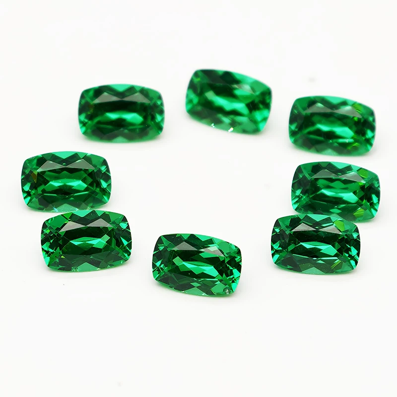 

Зеленый YAG свободные драгоценные камни L-подушка огранки лабораторные бриллианты Yttrium алюминиевый гранат для дизайна ювелирных изделий своими руками