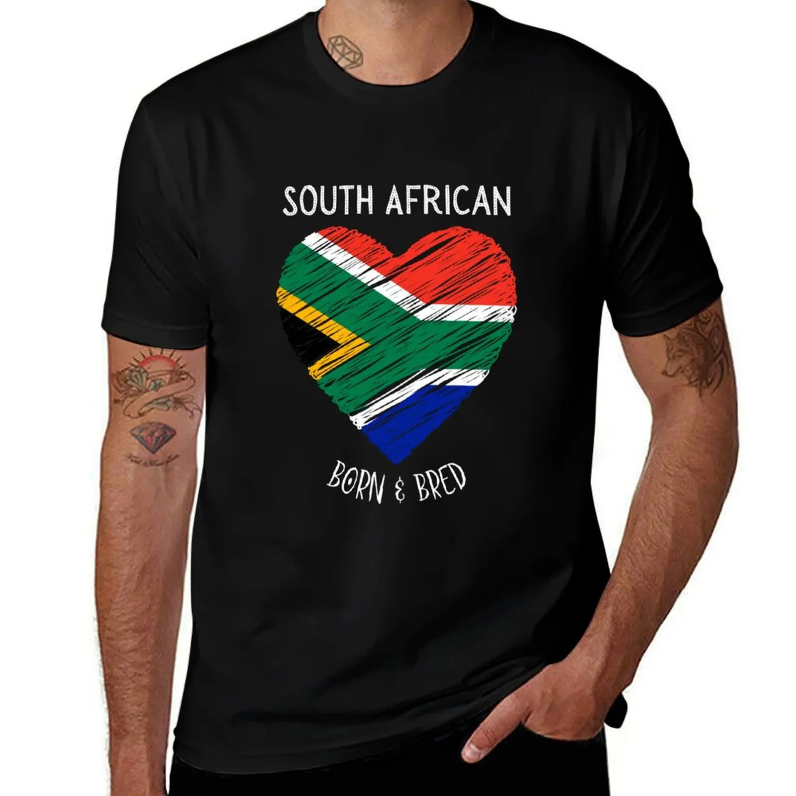 

South African Born & Bred T-Shirt t shirts for man graphic cars graphic t shirts for man T-Shirt