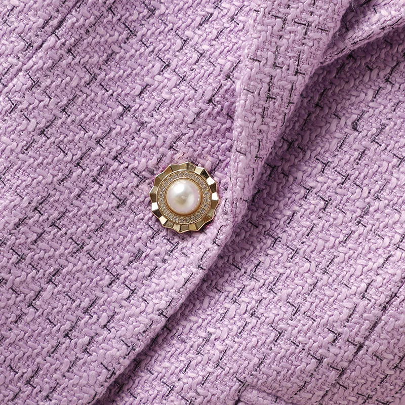 Formal Elegant Autumn Winter Women Business Career Interview Blazers Professional Jackets Coat Female Outwear Tops Clothes