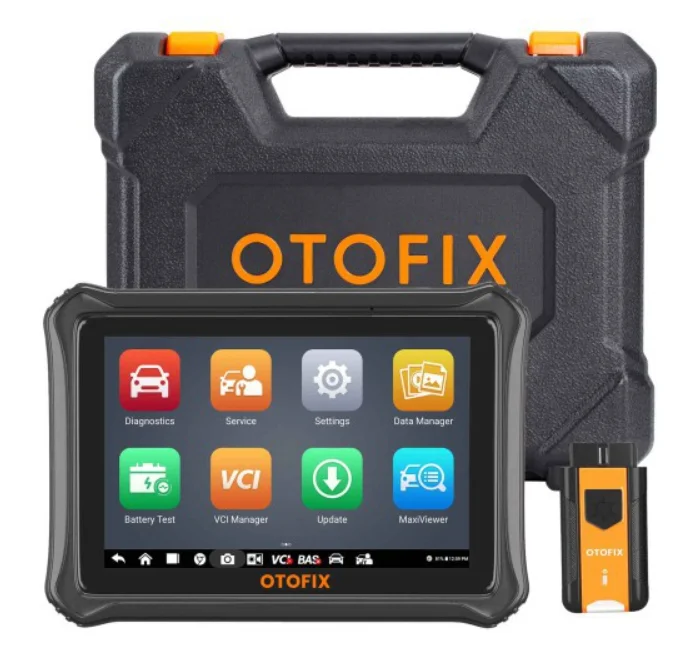 Autel Otofix D1 Lite, Herramienta de Diagnóstico de Nivel OE para Todos los Sistemas, Analizador de Motor, Escáner Bidireccional OBDII/OBD2 para Todos los Autos
