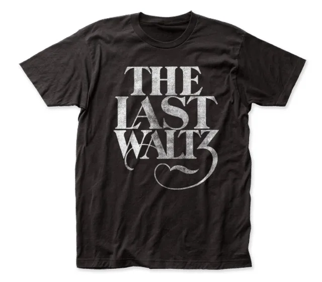 The Band Last Waltz Black T-Shirt Gift Fans Music S-3XL