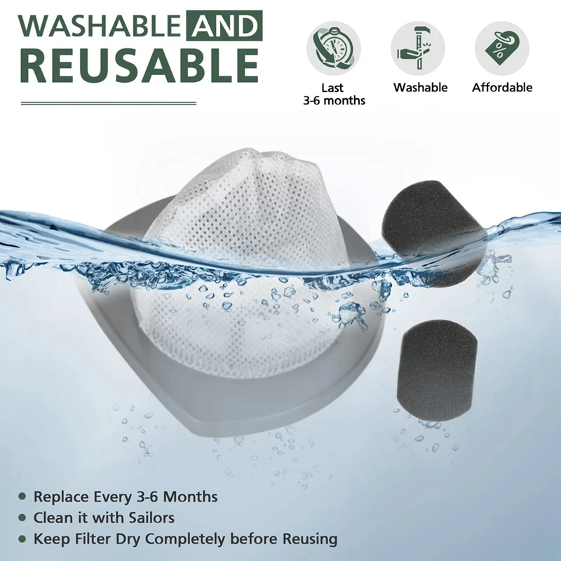 فلتر هيبا بديل متوافق مع بيسيل 2033 20331 20333 20339 ملحقات المكنسة الكهربائية مرشحات فراغ