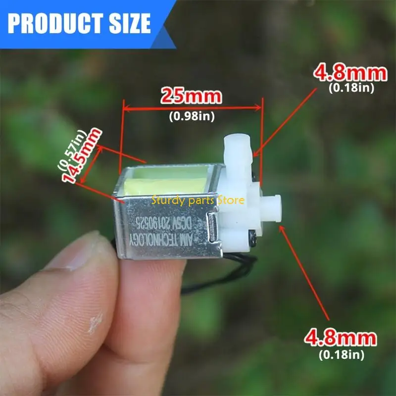 97QC 2 -Way Control Control Cloves Controller N/C Маленькие электромагнитные клапаны