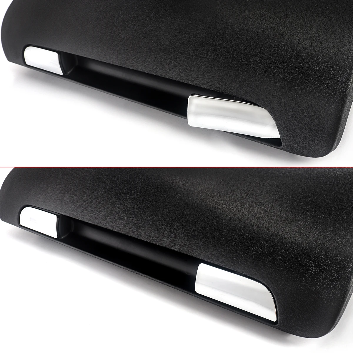 MAGICKIT For Audi A3 S3 8P 2004-2012 Car Accessories TOOLS 1 Piece Glove Box Door Cover Black Direct Replacement