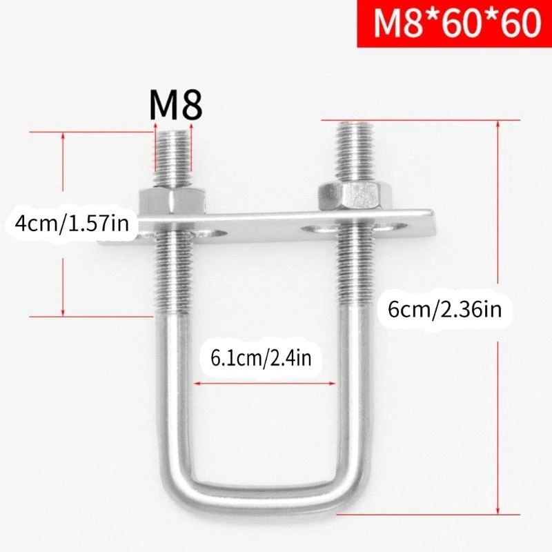  Durable Screws Versatile Bolts Heavy Duty Bolts Eye Bolt Loading for Ship Repair