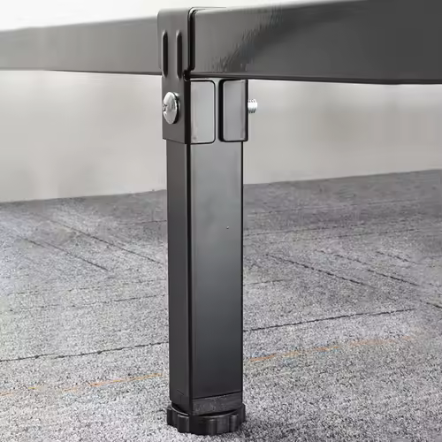 Ribbed frame bed leg support column 3 × 3cm clamping foot bed side support reinforced adjustable furniture foot bed bottom mute - Image 2
