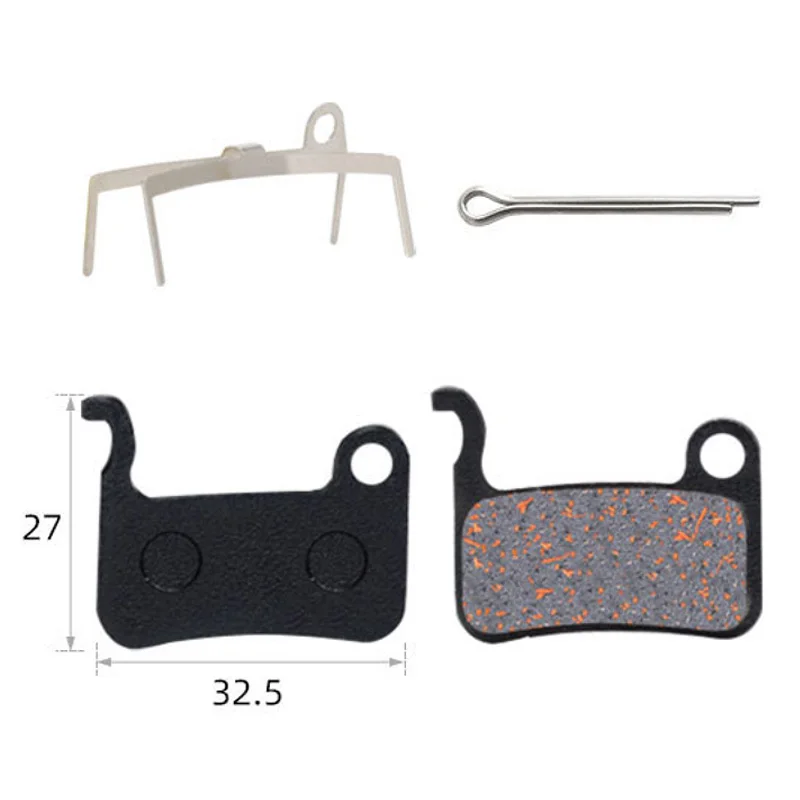 AliExpress NONE Disc brake pad M365 XTECH Hydraulic Brake MTB Bicycle ceramic semi-metal brake pad ZOOM XTECH HB100 2pcs For Xiaomi M365 Pro 1S