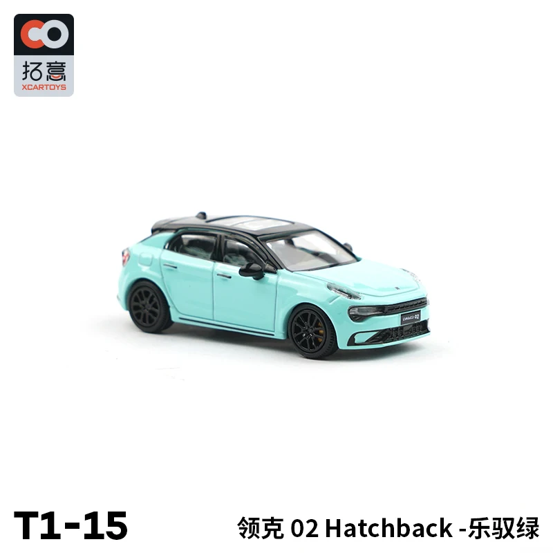 Xcartoys 1/64 LYNK&CO 02 Vintage Diecast Toys Classic Model Car Racing Car Vehicle For Children Gifts